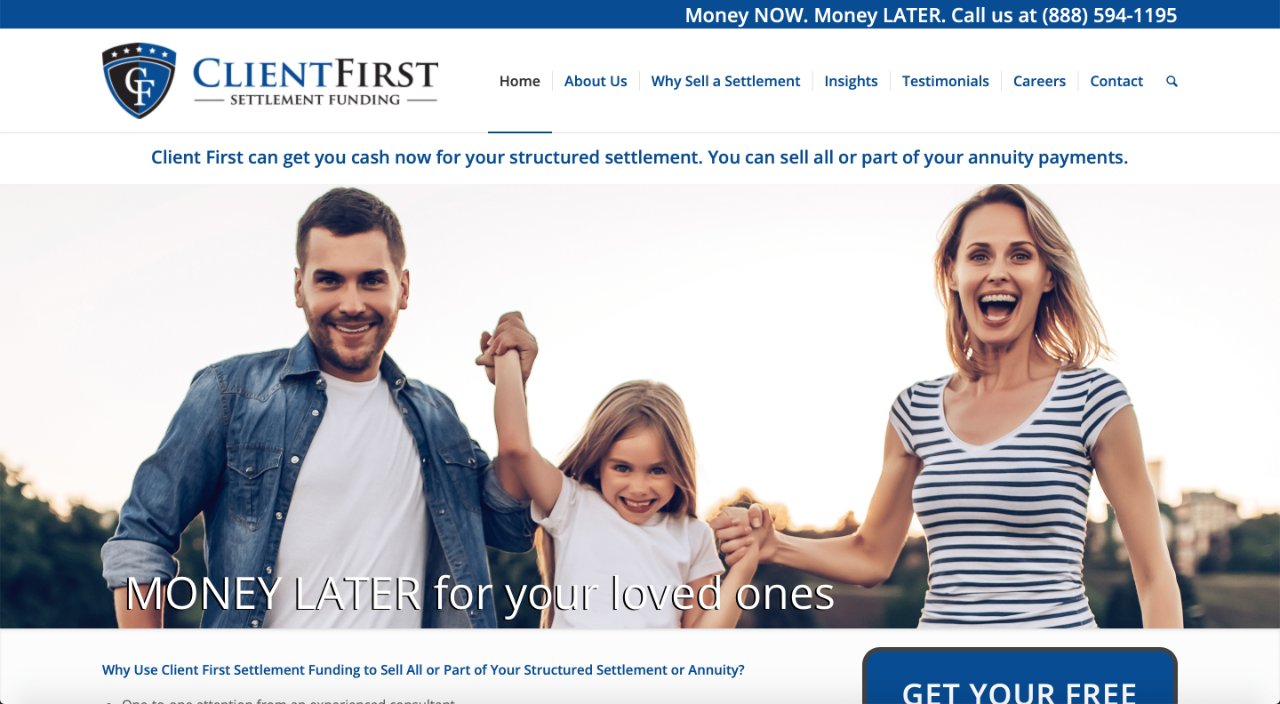 structured settlement buyer 5, Client First Settlement Funding