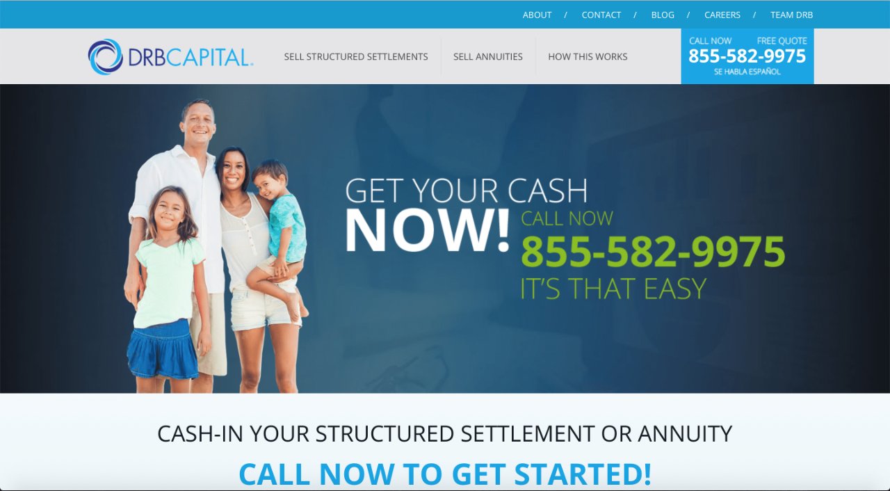 structured settlement buyer 6, DRB Capital